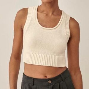 Reformation Knit Crop Top
